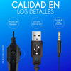 AUDIFONO GAMER | HP | Conexión 3.5 mm | Iluminacion